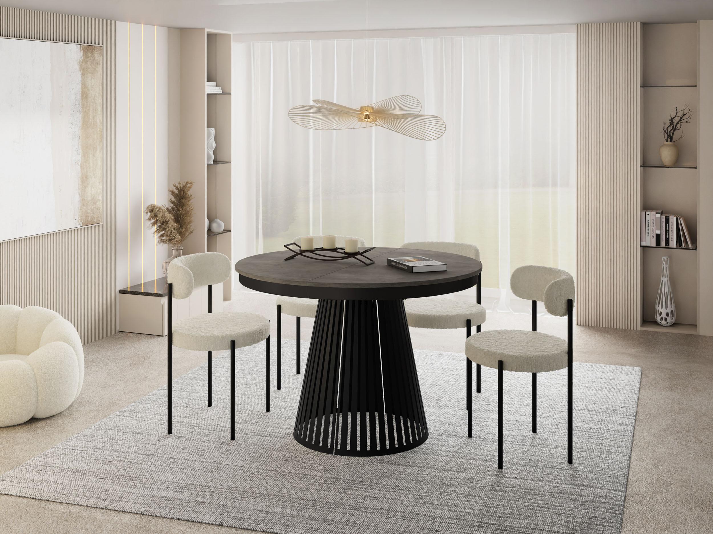 wohnli-moebel-suche-800001307136-1 Beton-Optik Dunkelgrau 100-180/100/76 cm