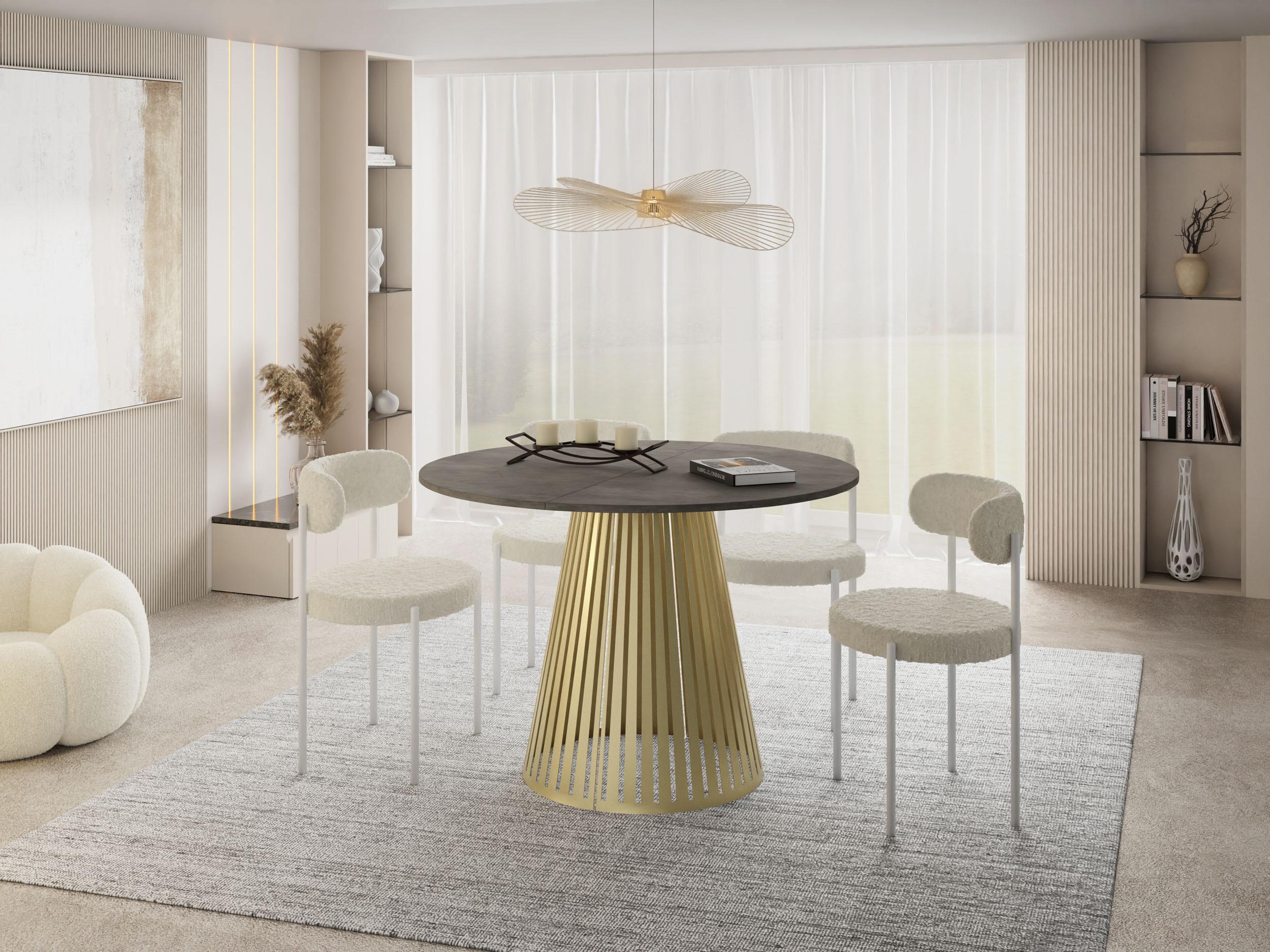 wohnli-moebel-suche-800001307176-1 Beton-Optik Dunkelgrau 120-200/120/76 cm