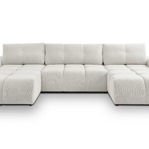wohnli-moebel-suche-800001311804 Wohnli Möbelsuche - WOHNLANDSCHAFT DUCA U Creme Jersey mit Schlaffunktion