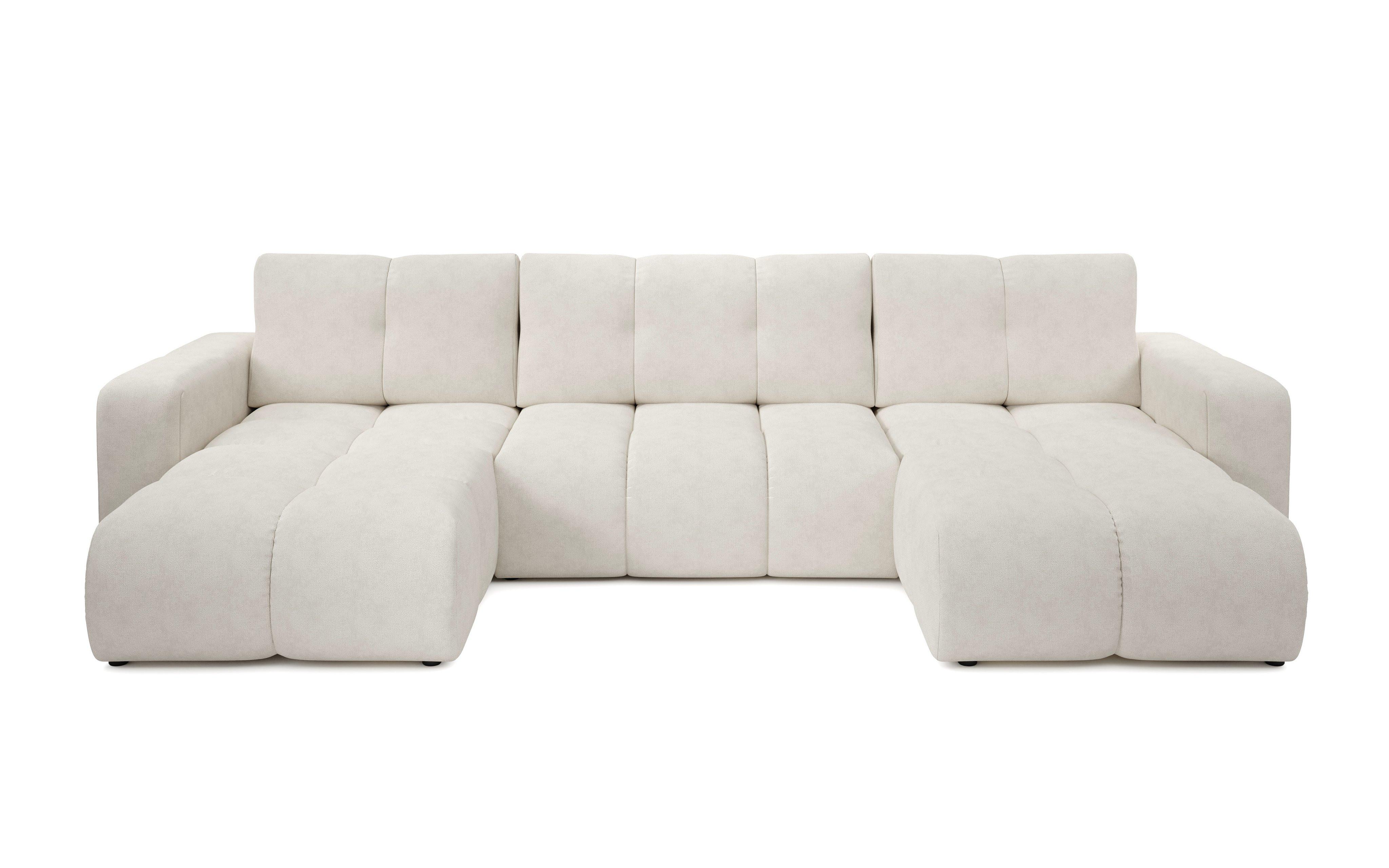 wohnli-moebel-suche-800001311818 Wohnli Möbelsuche - WOHNLANDSCHAFT DUCA U Beige Jersey mit Schlaffunktion