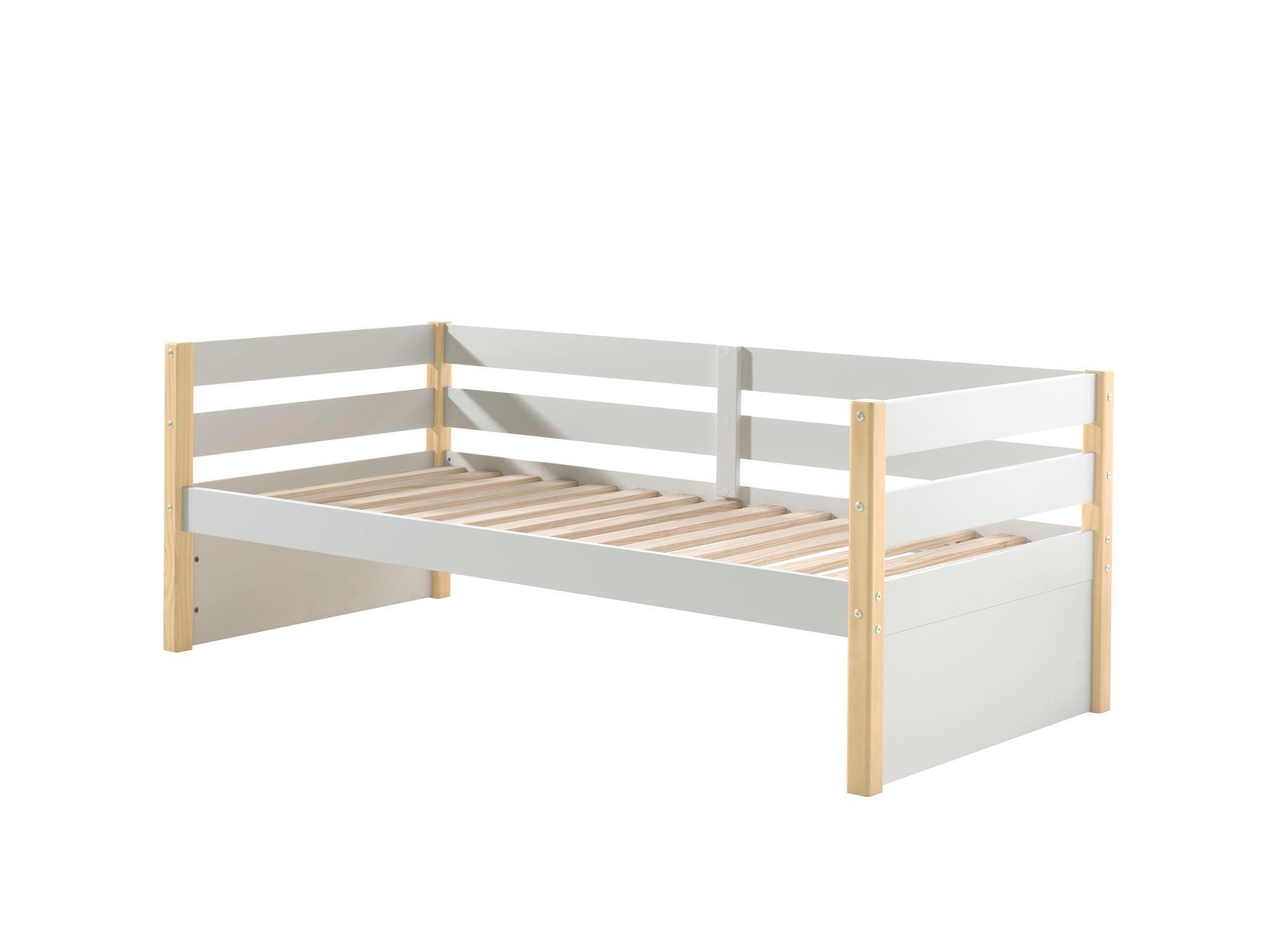 wohnli-moebel-suche-800001311863 Wohnli Möbelsuche - BETT Karissa 211x77x98 aus Massivholz+MDF in Weiß/natur