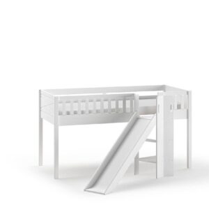 wohnli-moebel-suche-800001312134-1 HOCHBETT mit Rutsche Karyl 208x114x204 aus Massivholz in Weiß Holz 58aufmkessel Möbel > Betten > Hoch- und Etagenbetten > Hochbetten Weiß