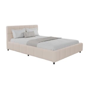 Wohnli Möbelsuche - POLSTERBETT Florenz beige 140x200 cm