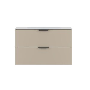 wohnli-moebel-suche-800001317858-1 WASCHTISCH 80cm Astrid Kaschmir Holzwerkstoff Petits-meubles Möbel > Schränke > Badezimmerschränke > Waschtische Beige