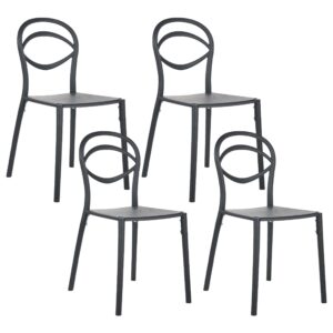 wohnli-moebel-suche-800001321076 Wohnli Möbelsuche - GARTENSTUHL 4er-Set Schwarz Covolo