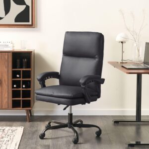 wohnli-moebel-suche-800001321119-1 CHEFSESSEL Schwarz Serene Kunststoff Beliani Möbel > Stühle > Bürostühle > Chefsessel Schwarz