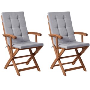 wohnli-moebel-suche-800001321124 Wohnli Möbelsuche - GARTENSTUHL 2er-Set Hellgrau Maui Premium