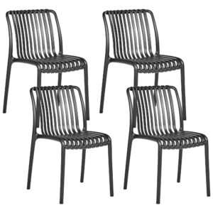 wohnli-moebel-suche-800001321251 Wohnli Möbelsuche - GARTENSTUHL 4er-Set Schwarz Ariccia