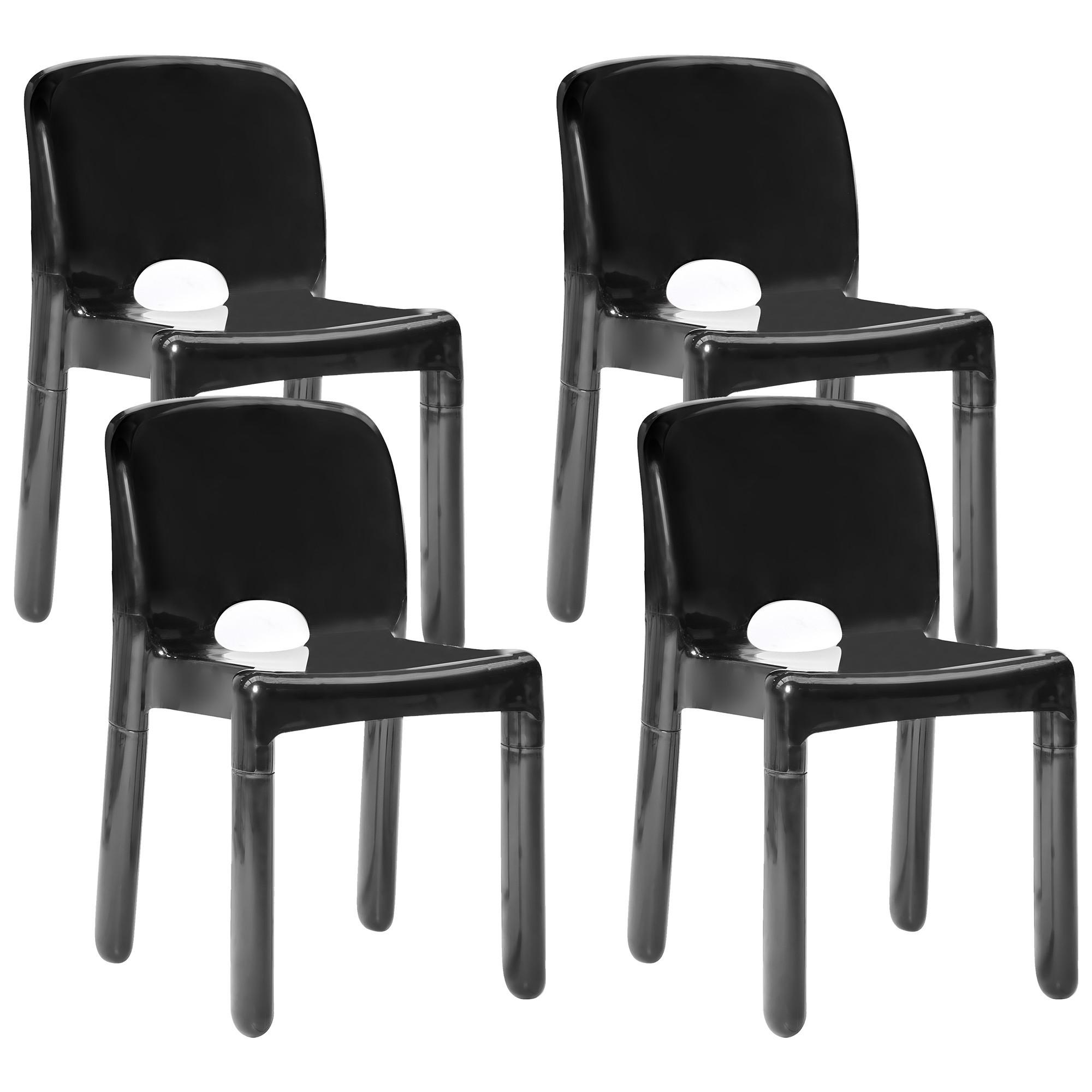 Wohnli Möbelsuche - GARTENSTUHL 4er-Set Schwarz Betim