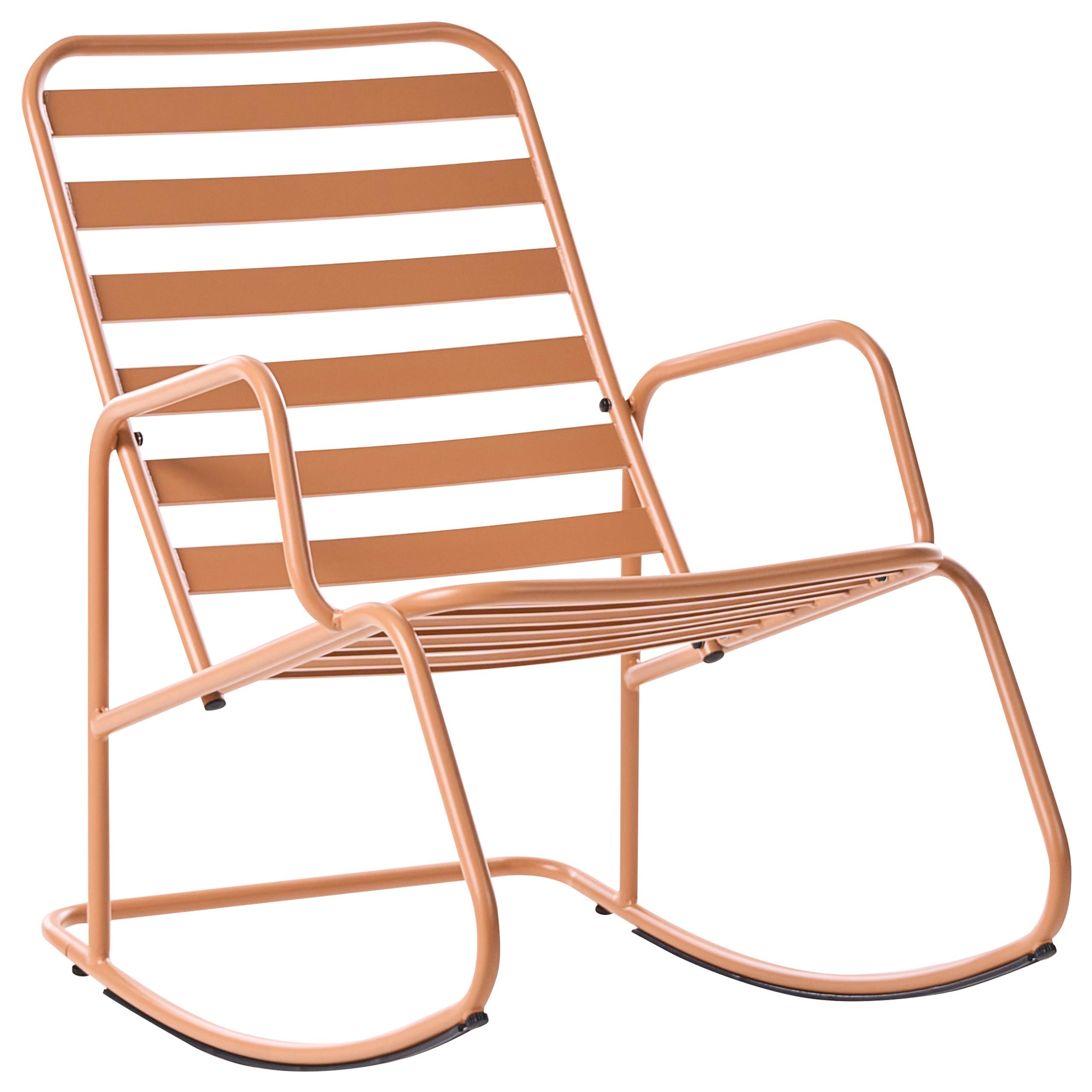 Wohnli Möbelsuche - GARTEN-SCHAUKELSTUHL Goldbraun Turi