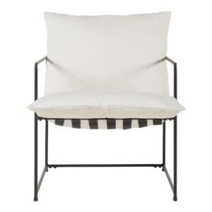 SESSEL Utsjoki Textil [en.casa] Möbel > Sessel > Polstersessel Beige