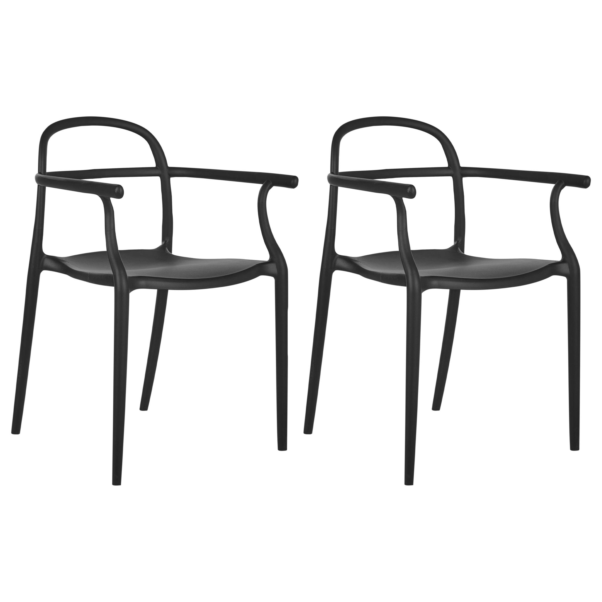 wohnli-moebel-suche-800001321753 Wohnli Möbelsuche - GARTENSTUHL 2er-Set Schwarz Vidor