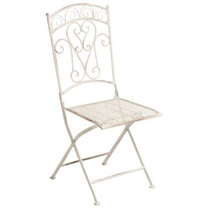 wohnli-moebel-suche-800001321763-1 GARTENSTUHL 2er-Set Hellbeige Juina Metall Beliani Garten & Outdoor > Gartenmöbel > Gartenstühle Beige