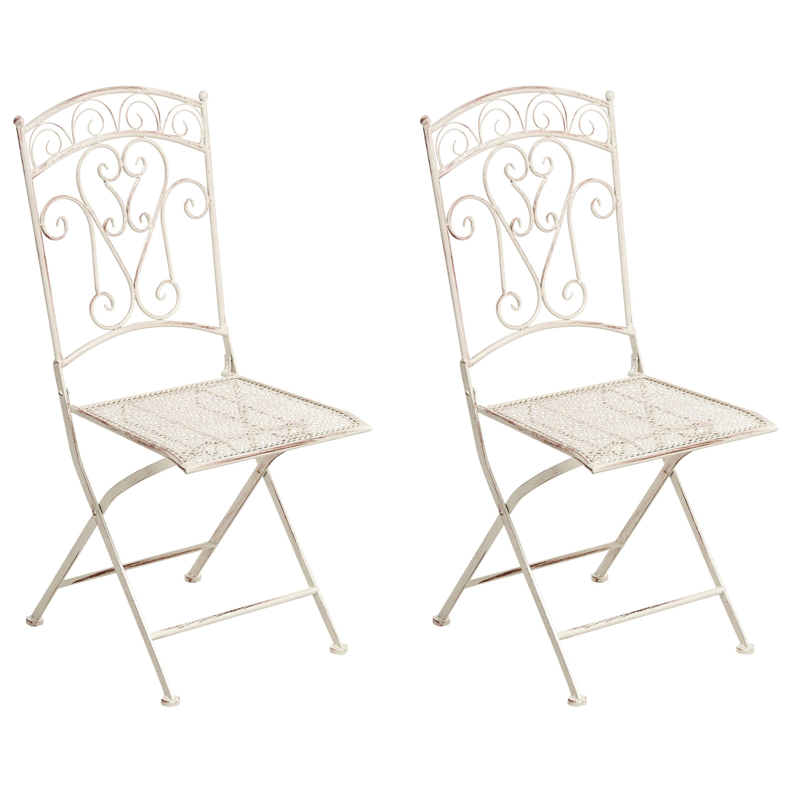 Wohnli Möbelsuche - GARTENSTUHL 2er-Set Hellbeige Juina