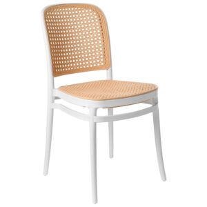 wohnli-moebel-suche-800001321766-1 GARTENSTUHL 4er-Set Beige Plose Kunststoff Beliani Garten & Outdoor > Gartenmöbel > Gartenstühle Beige