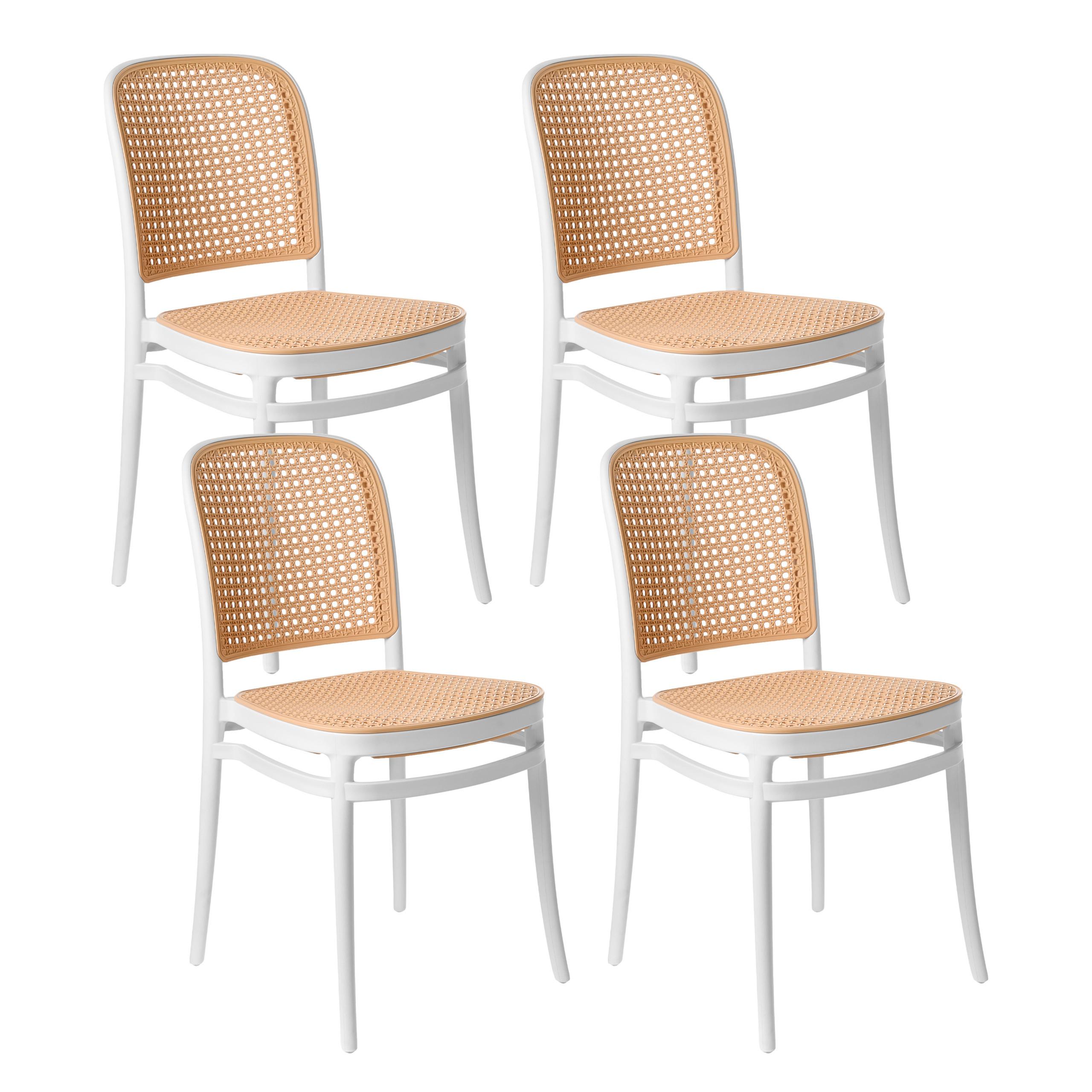 Wohnli Möbelsuche - GARTENSTUHL 4er-Set Beige Plose