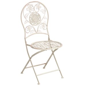 wohnli-moebel-suche-800001321770-1 GARTENSTUHL 2er-Set Hellbeige Yaviza Metall Beliani Garten & Outdoor > Gartenmöbel > Gartenstühle Beige