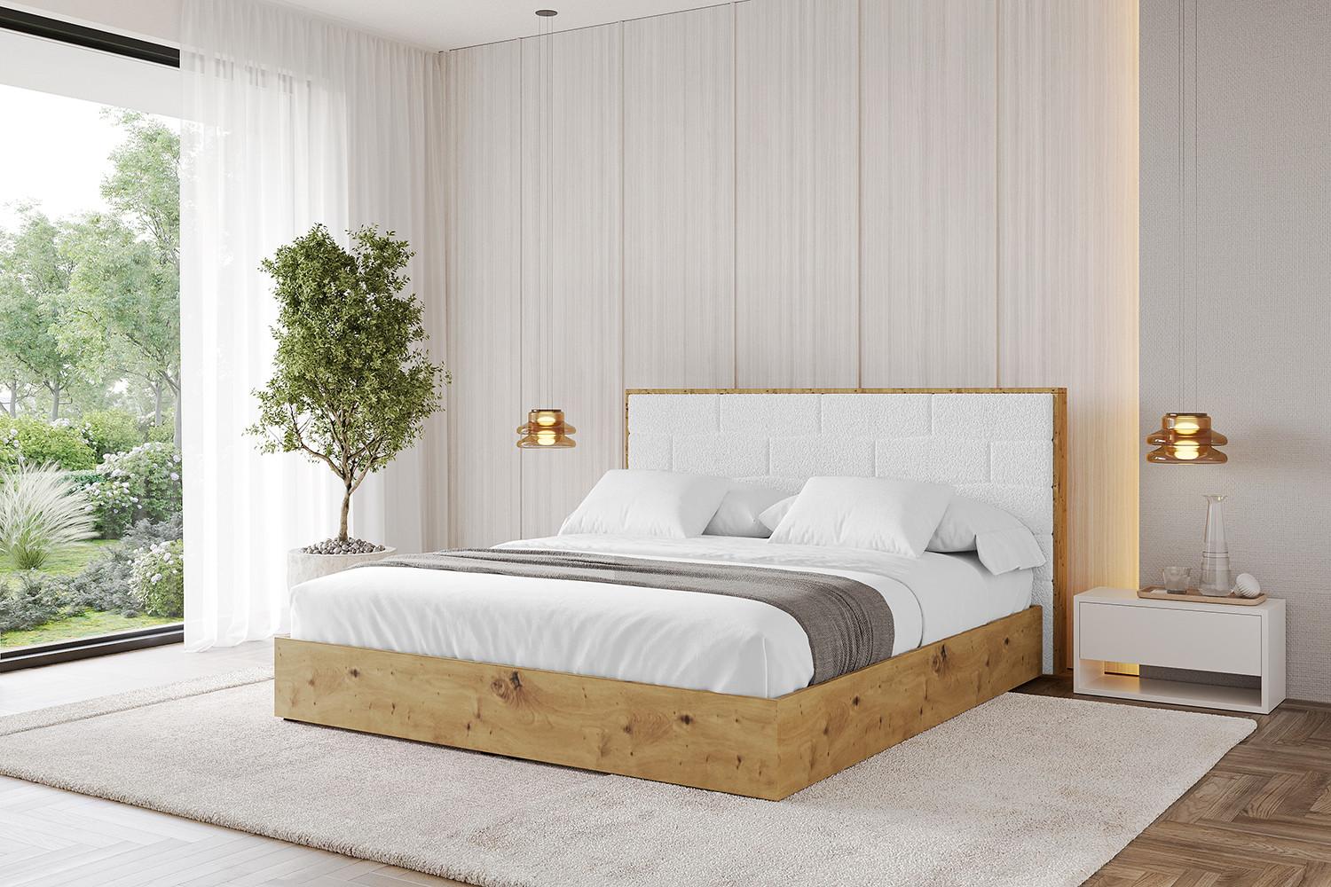 Boxbett ohne Matratze - ENZO8 180x200 Weiß