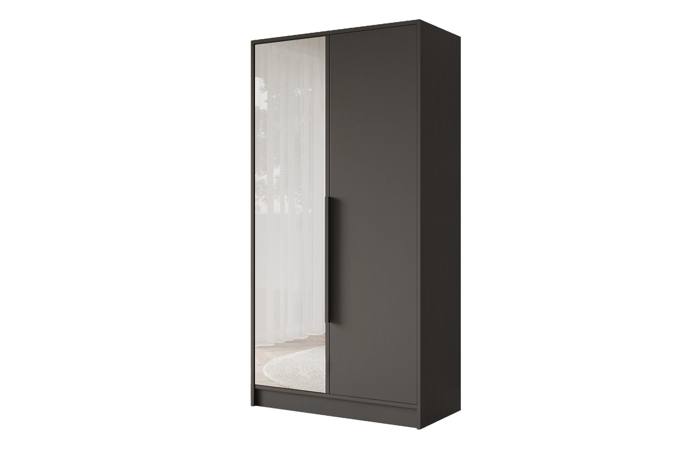 wohnli-moebel-suche-800001322582 Wohnli Möbelsuche - KLEIDERSCHRANK - LESE - 102 - Schwarz