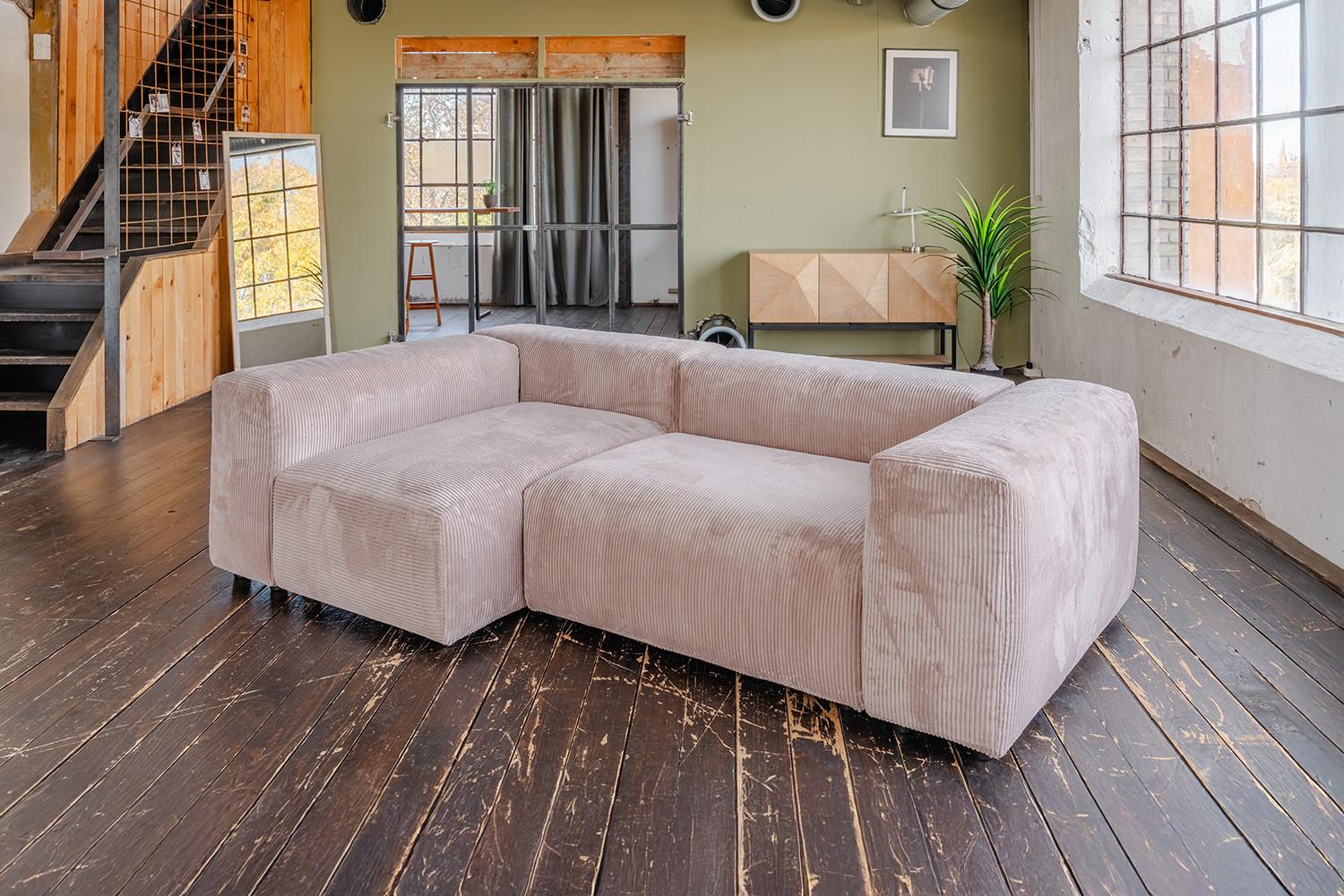 wohnli-moebel-suche-800001325772-1 MODULSOFA MIA Taupe Cord Textil KAWOLA Möbel > Sofas & Couches > Sofas Taupe