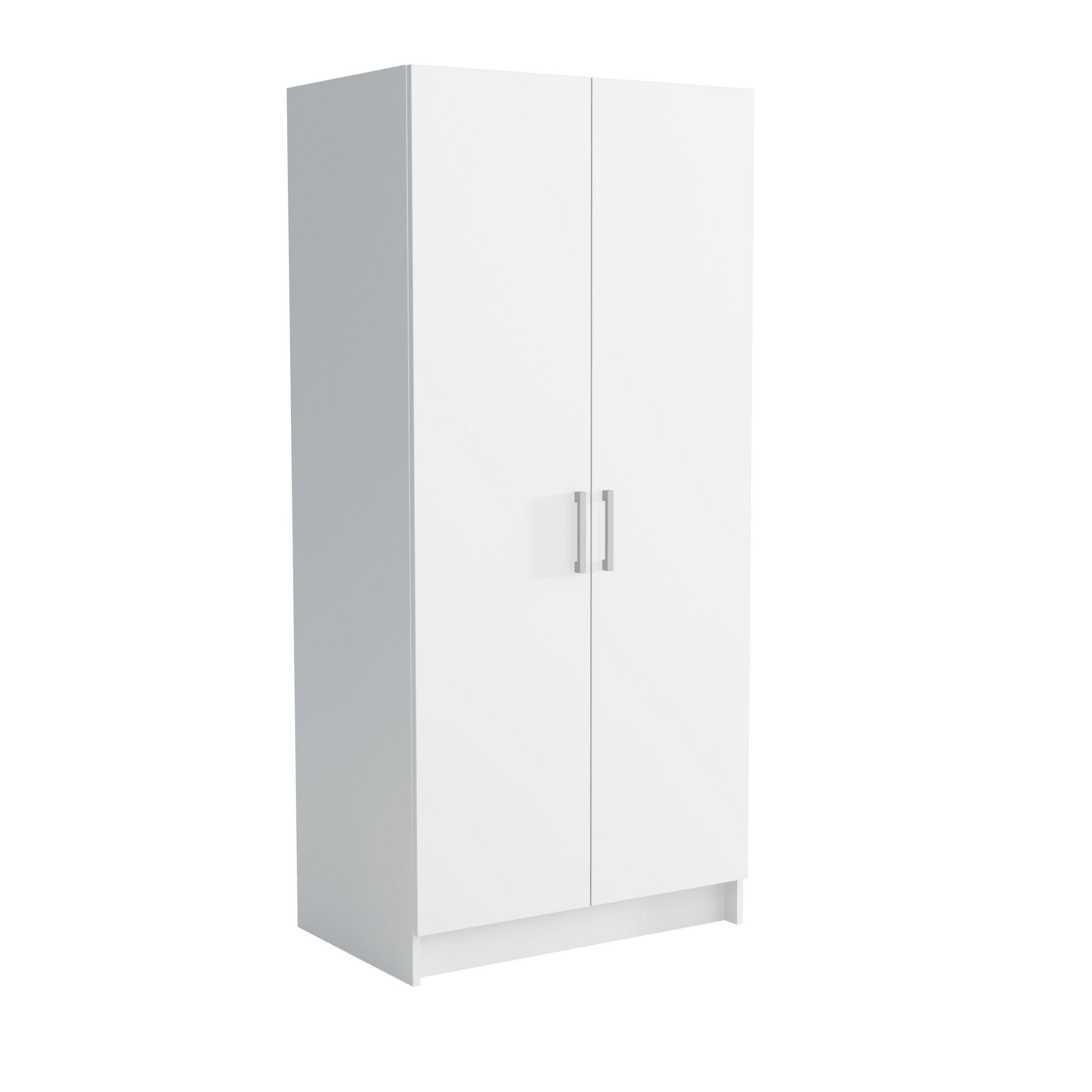 Wohnli Möbelsuche - DREHTÜRENSCHRANK PINELLO 81/177/52cm 2-türig Weiß