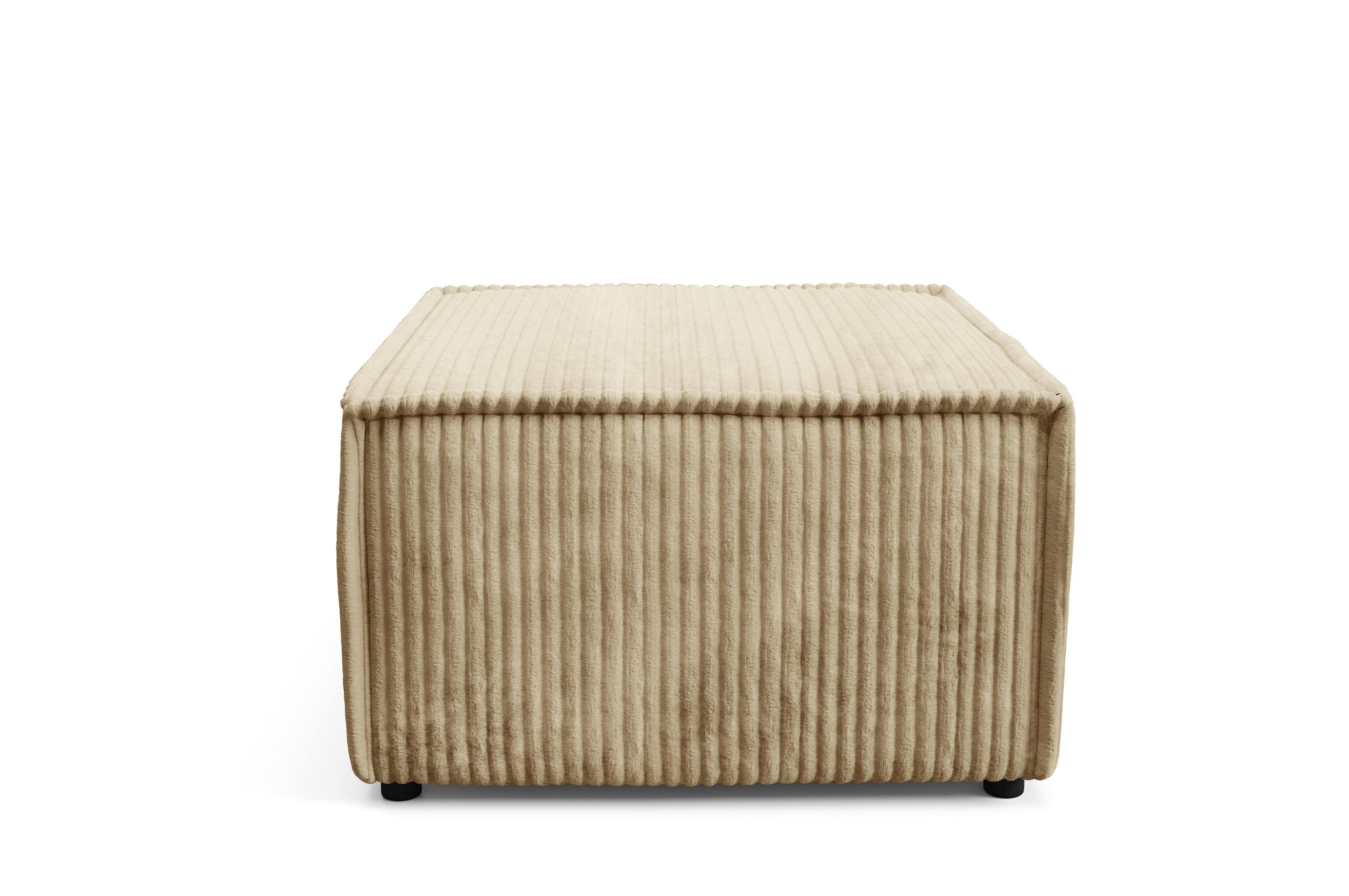 Fußhocker Beige