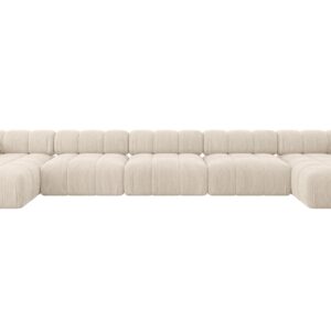wohnli-moebel-suche-800001327990 Wohnli Möbelsuche - WOHNLANDSCHAFT modulares Sofa Tesso-U3 - 475x160x70 cm Beige Cord