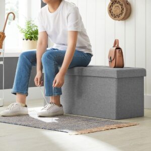 wohnli-moebel-suche-800001328037-1 SITZBOX - L76 cm Holzwerkstoff Calicosy Möbel > Bänke > Sitzbänke Grau