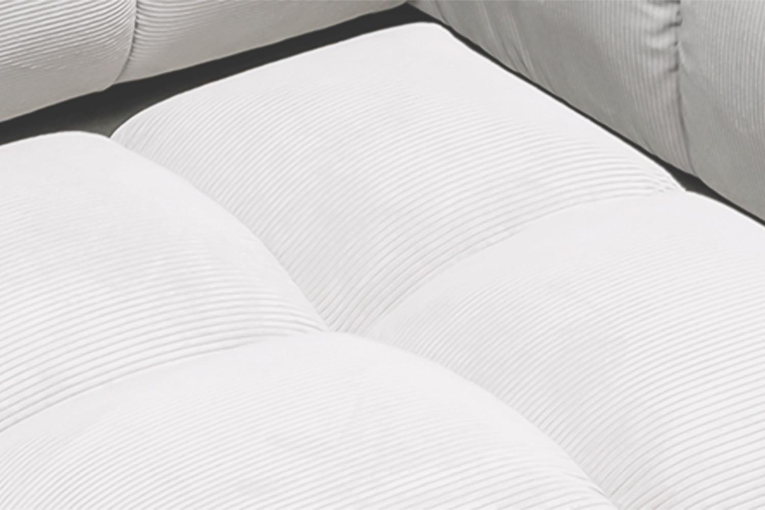wohnli-moebel-suche-800001328120-1 DREHSESSEL VIVIEN Weiß Cord Drehbar (360°) Textil KAWOLA Möbel > Sessel > Polstersessel Weiß