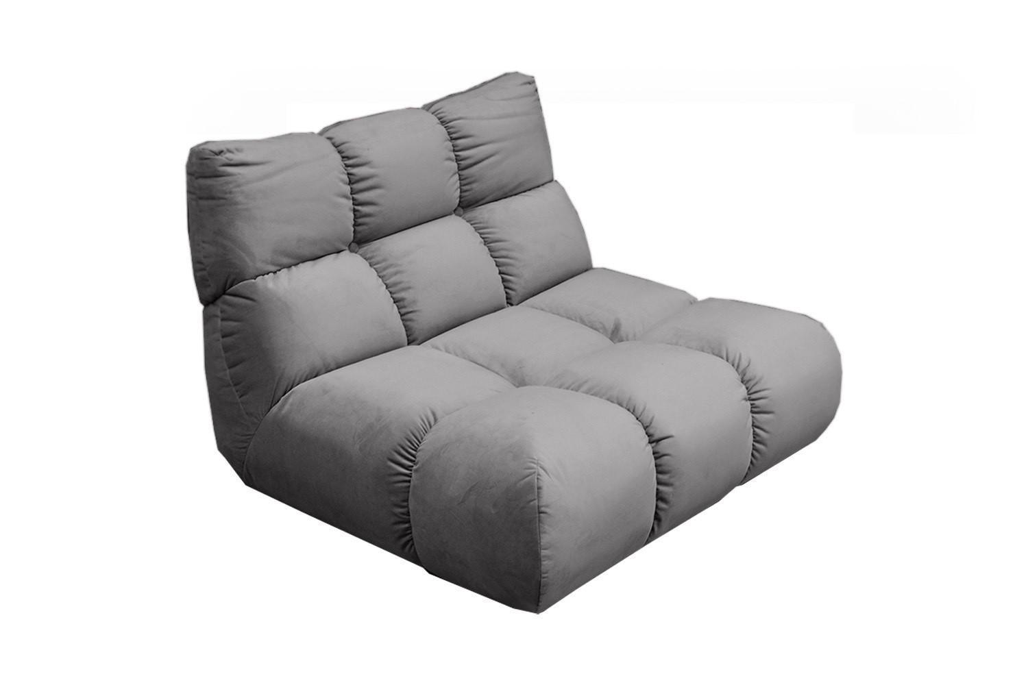 wohnli-moebel-suche-800001328132 Wohnli Möbelsuche - DREHSESSEL VIVIEN Steingrau Velvet Drehbar (360°)
