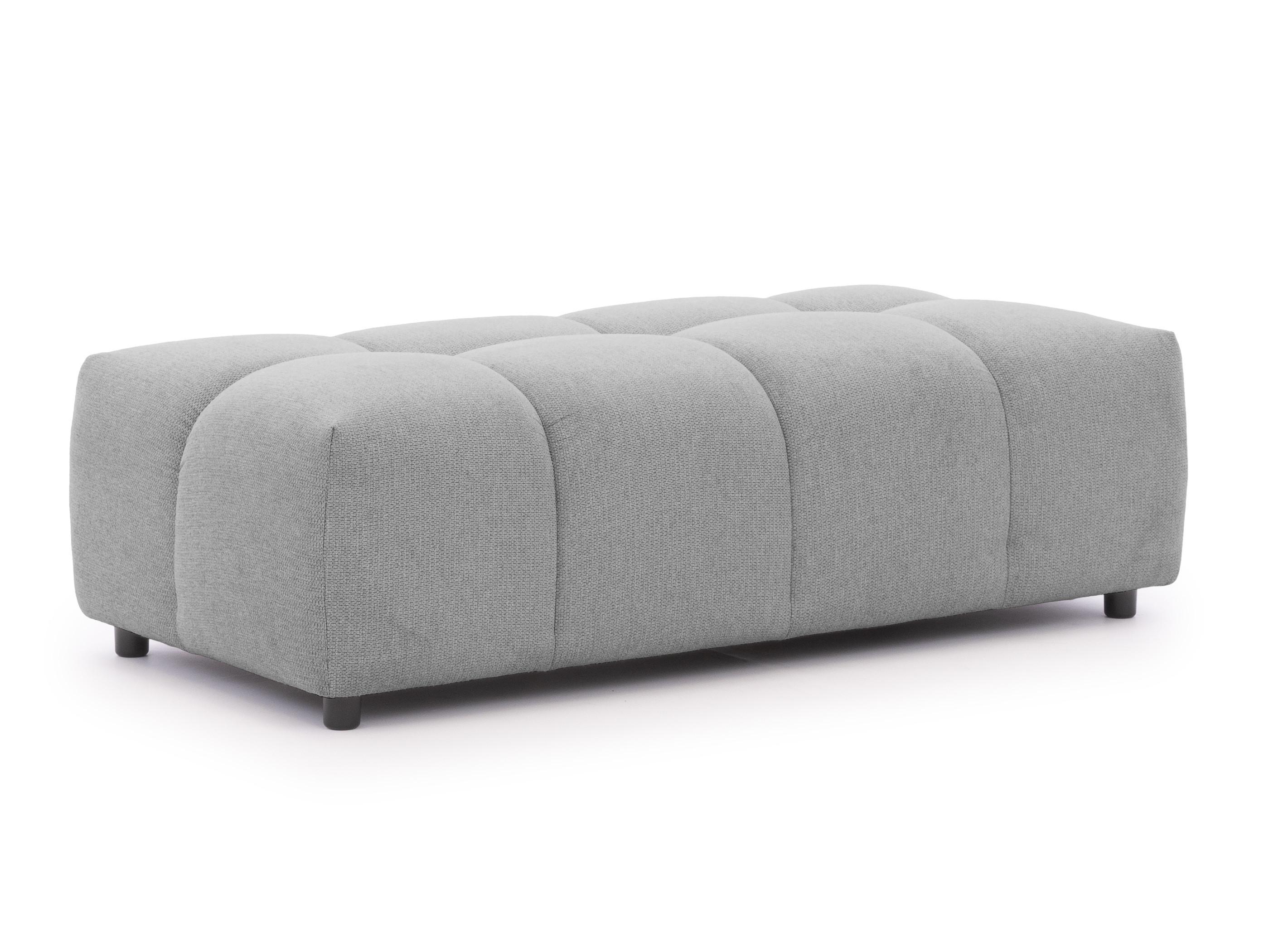 wohnli-moebel-suche-800001331790 Wohnli Möbelsuche - HOCKER Bubble mit Sitzfläche in Bubble-Optik aus weichem Grau Strukturstoff mit schöner Sitzkomfort