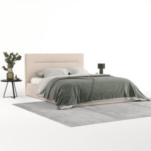 POLSTERBETT Liline 180/200 cm Beige im Asti Stoff Textil AltaBeds Möbel > Betten > Polsterbetten Beige