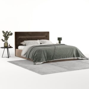 POLSTERBETT Liline 180/200 cm Braun im Paros Stoff Textil AltaBeds Möbel > Betten > Polsterbetten Braun