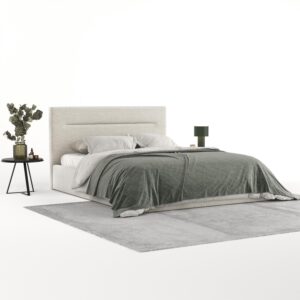 POLSTERBETT Liline 180/200 cm Beige im Inari Stoff Textil AltaBeds Möbel > Betten > Polsterbetten Beige
