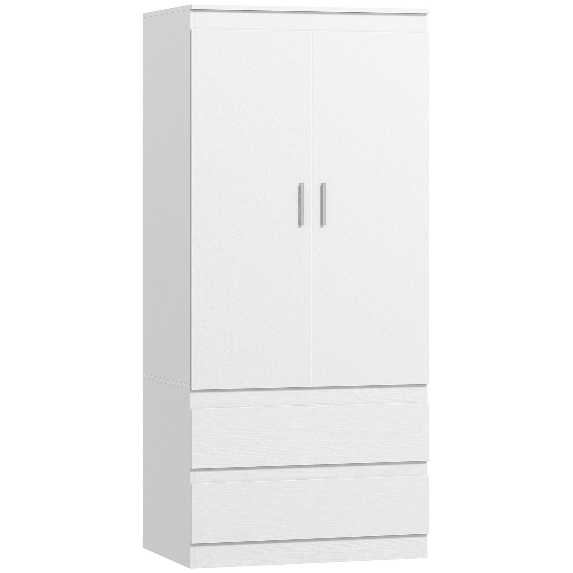 wohnli-moebel-suche-800001338369 Wohnli Möbelsuche - KLEIDERSCHRANK Spanplatte MDF Weiß