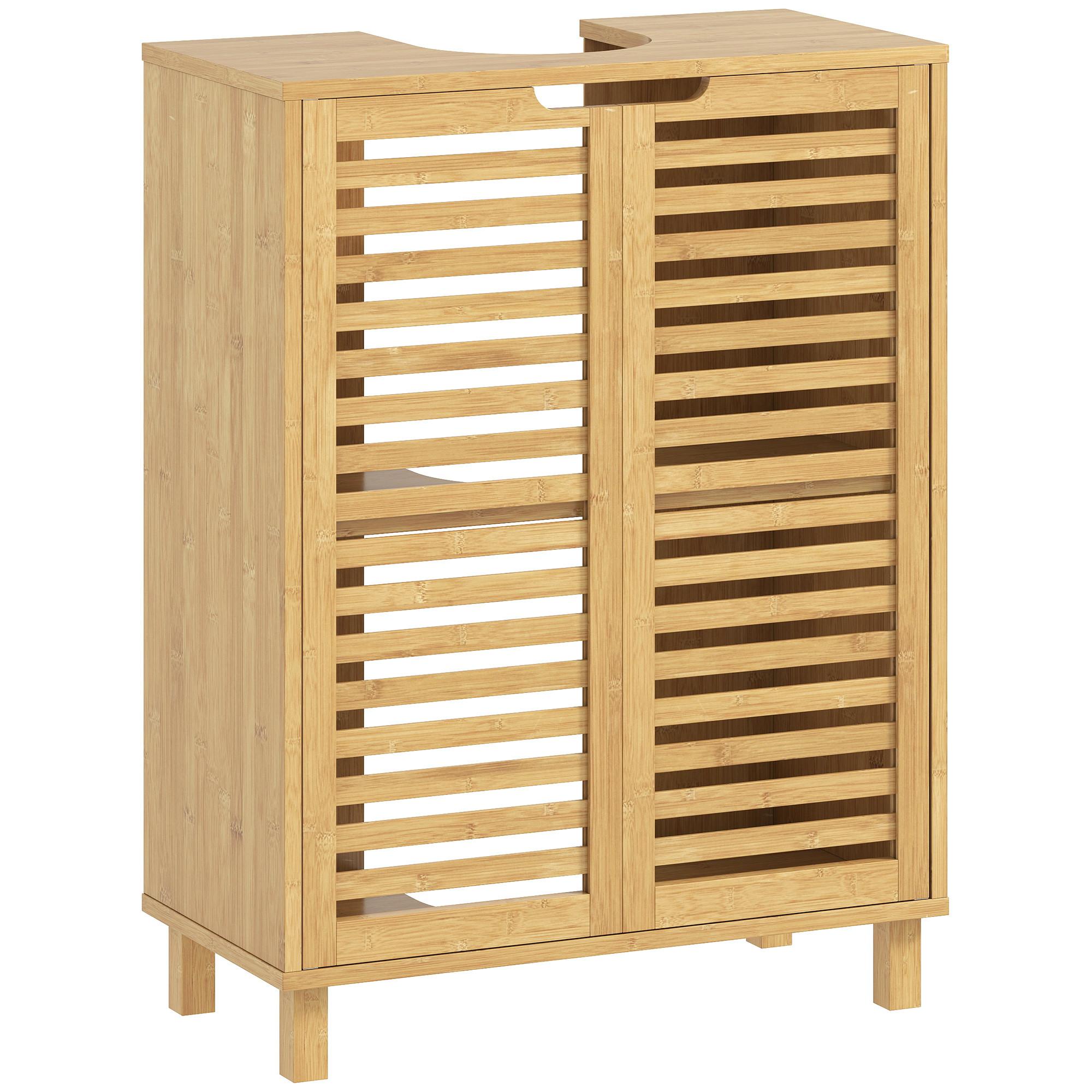 wohnli-moebel-suche-800001338381 Wohnli Möbelsuche - WASCHBECKENUNTERSCHRANK Bambus MDF Naturholz
