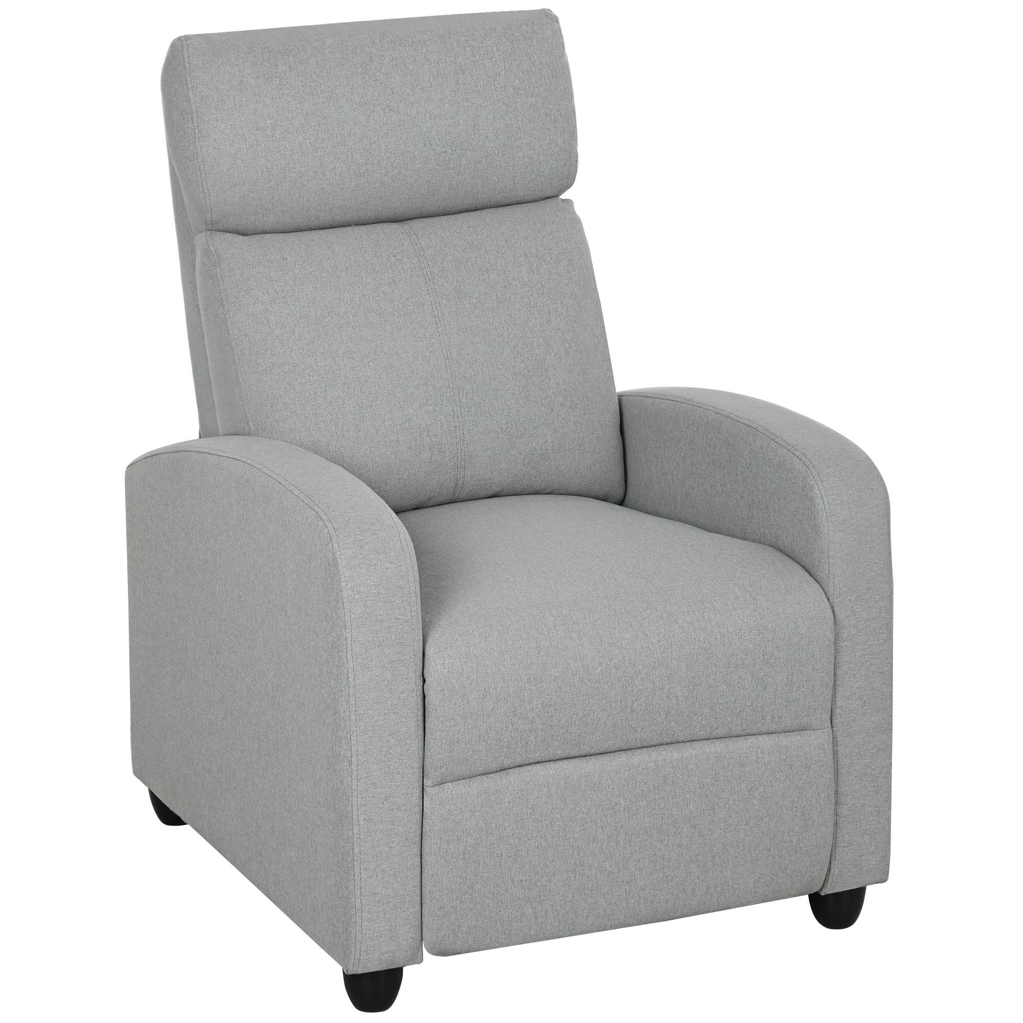 wohnli-moebel-suche-800001338550 Wohnli Möbelsuche - RELAXSESSEL Polyester Stahl Hellgrau