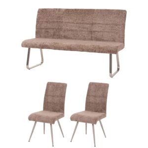 wohnli-moebel-suche-800001347899 Wohnli Möbelsuche - ESSZIMMER-SET Braun 3er-Set