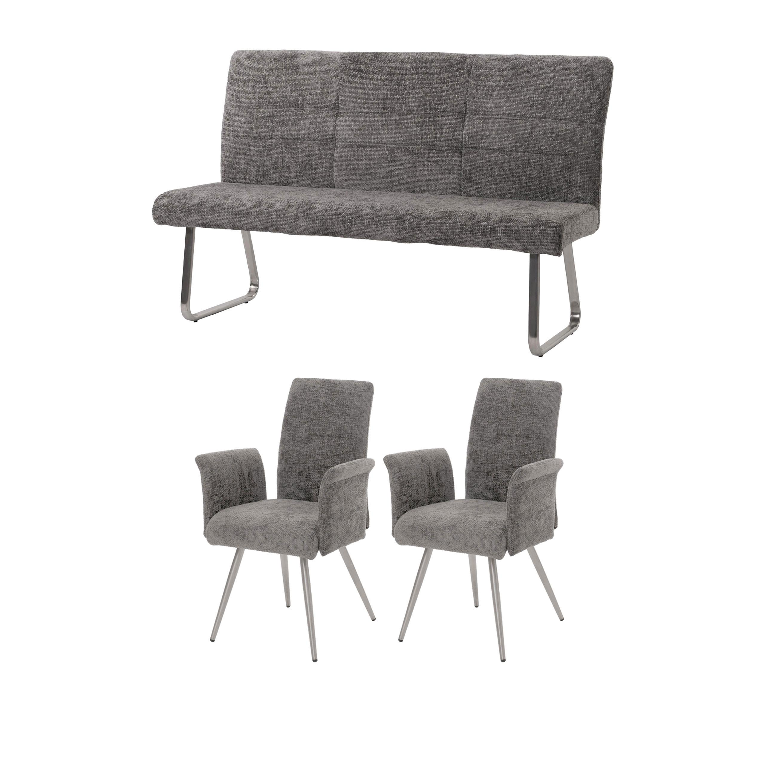 wohnli-moebel-suche-800001348388 Wohnli Möbelsuche - ESSZIMMER-SET Grau 3er-Set