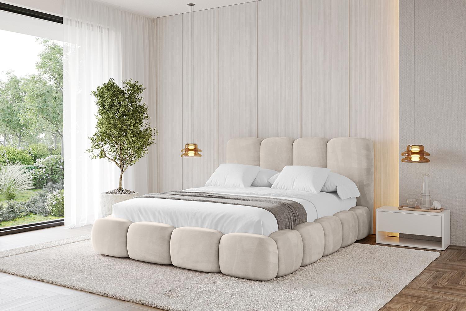 wohnli-moebel-suche-800001349001-1 Boxbett ohne Matratze - KALA 200x200 Beige