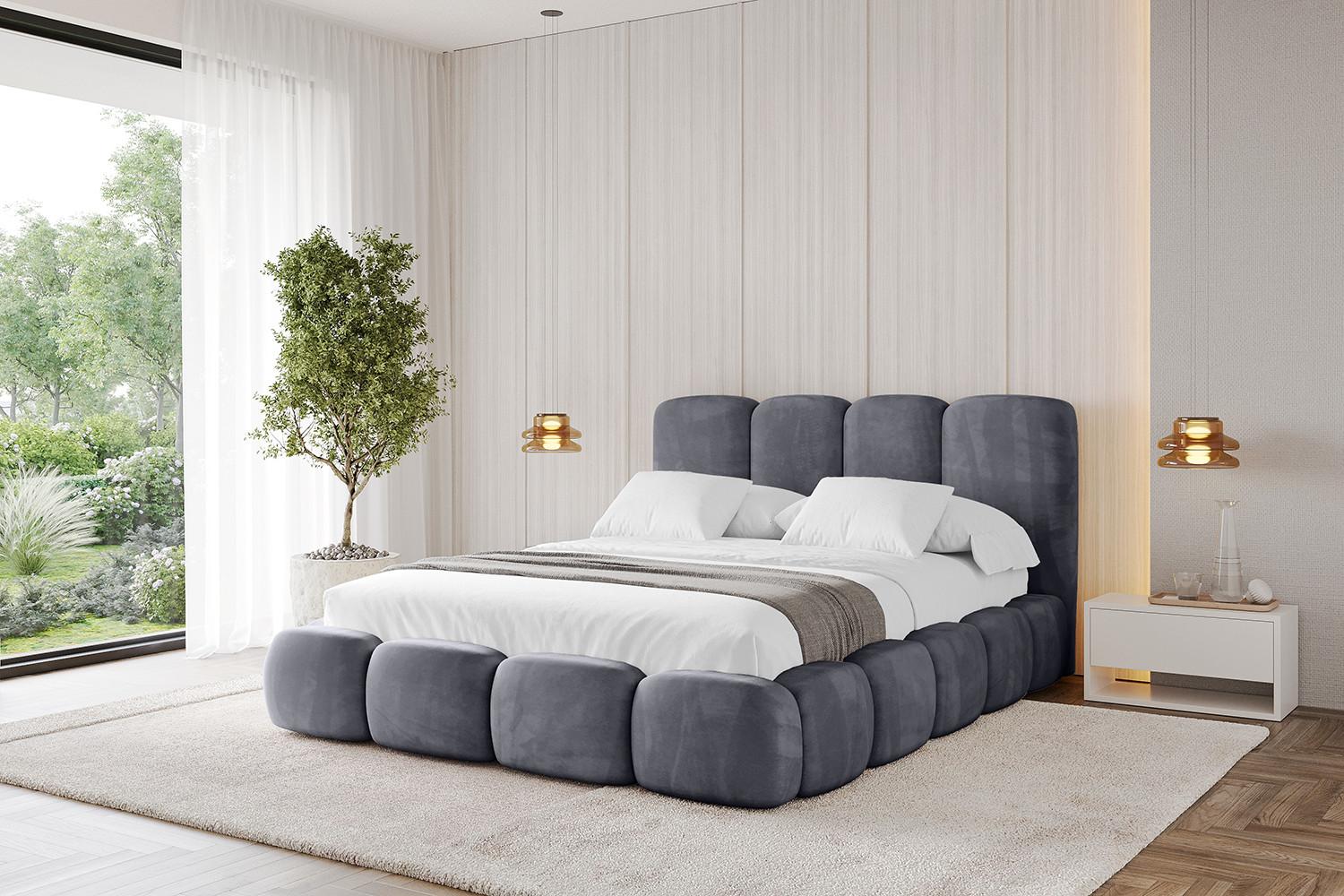wohnli-moebel-suche-800001349035-1 Boxbett ohne Matratze - KALA 160x200 Dunkelgrau
