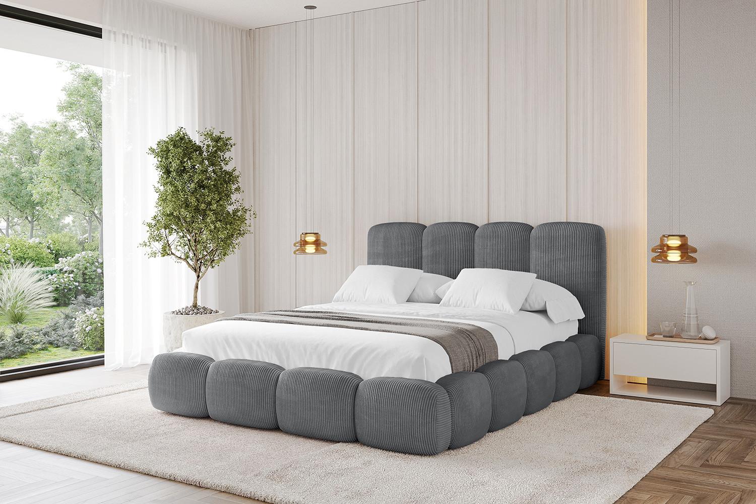 wohnli-moebel-suche-800001349042-1 Boxbett ohne Matratze - KALA 200x200 Dunkelgrau