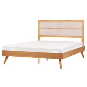 wohnli-moebel-suche-800001350665 Wohnli Möbelsuche - BETT mit Lattenrost 160/200 cm Hellbraun Poissy