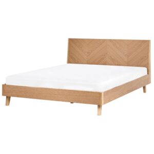 wohnli-moebel-suche-800001353258 Wohnli Möbelsuche - BETT mit Lattenrost 160/200 cm Hellbraun Wizernes