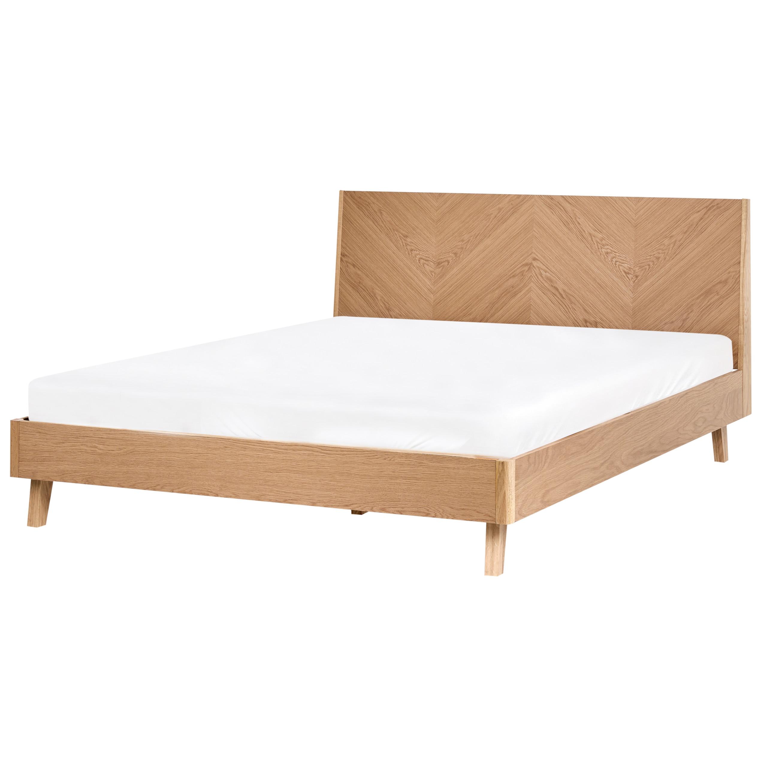 wohnli-moebel-suche-800001353258 Wohnli Möbelsuche - BETT mit Lattenrost 160/200 cm Hellbraun Wizernes