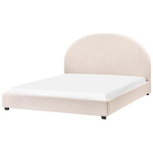 wohnli-moebel-suche-800001353272 Wohnli Möbelsuche - BETT mit Lattenrost 160/200 cm Hellbeige Vaucluse
