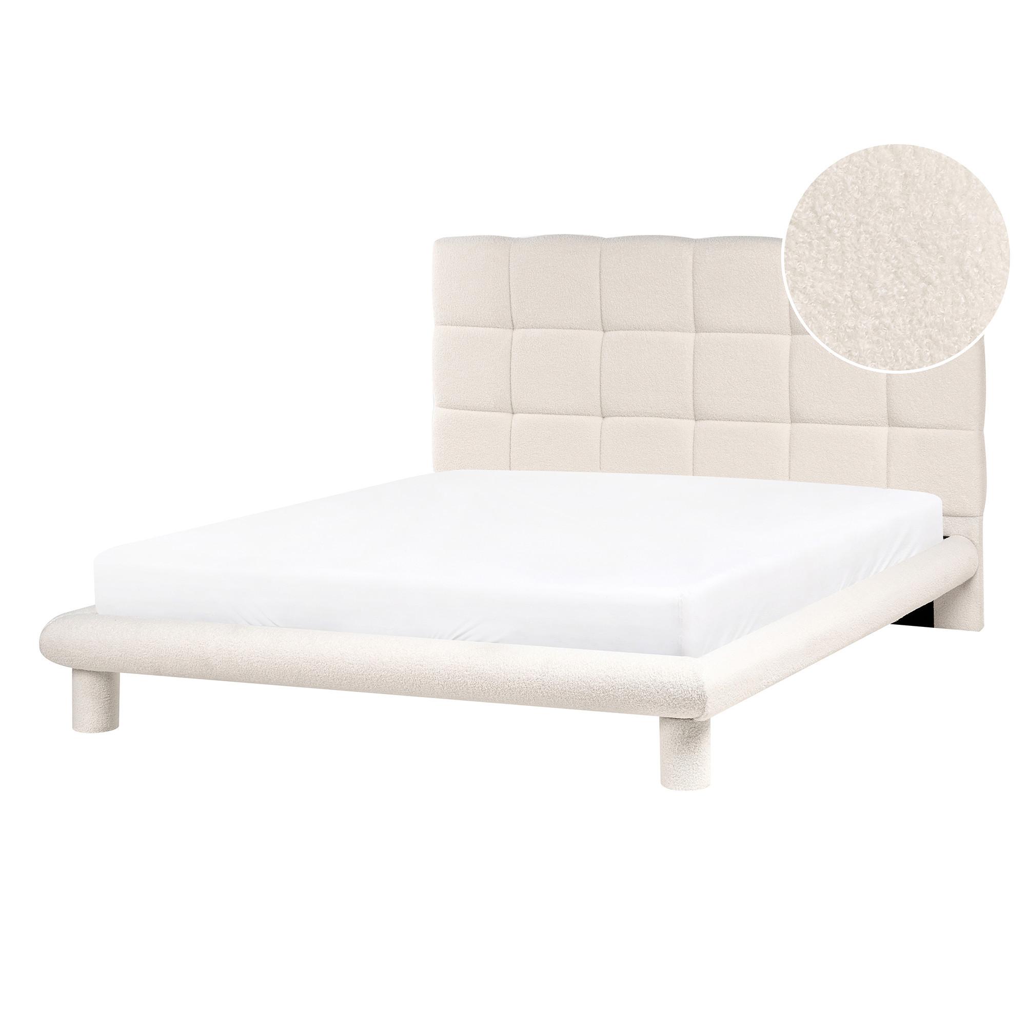 wohnli-moebel-suche-800001353277 Wohnli Möbelsuche - BETT mit Lattenrost 140/200 cm Cremeweiß Cressat