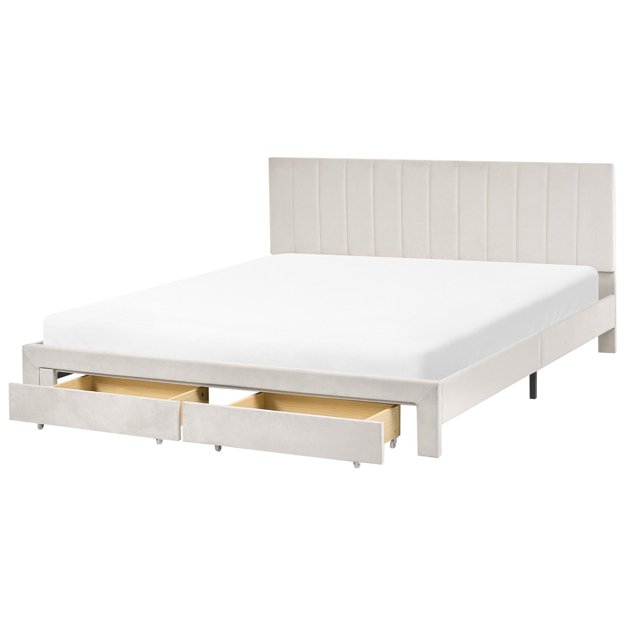 wohnli-moebel-suche-800001353279 Wohnli Möbelsuche - BETT 180/200 cm Cremeweiß Lonzac