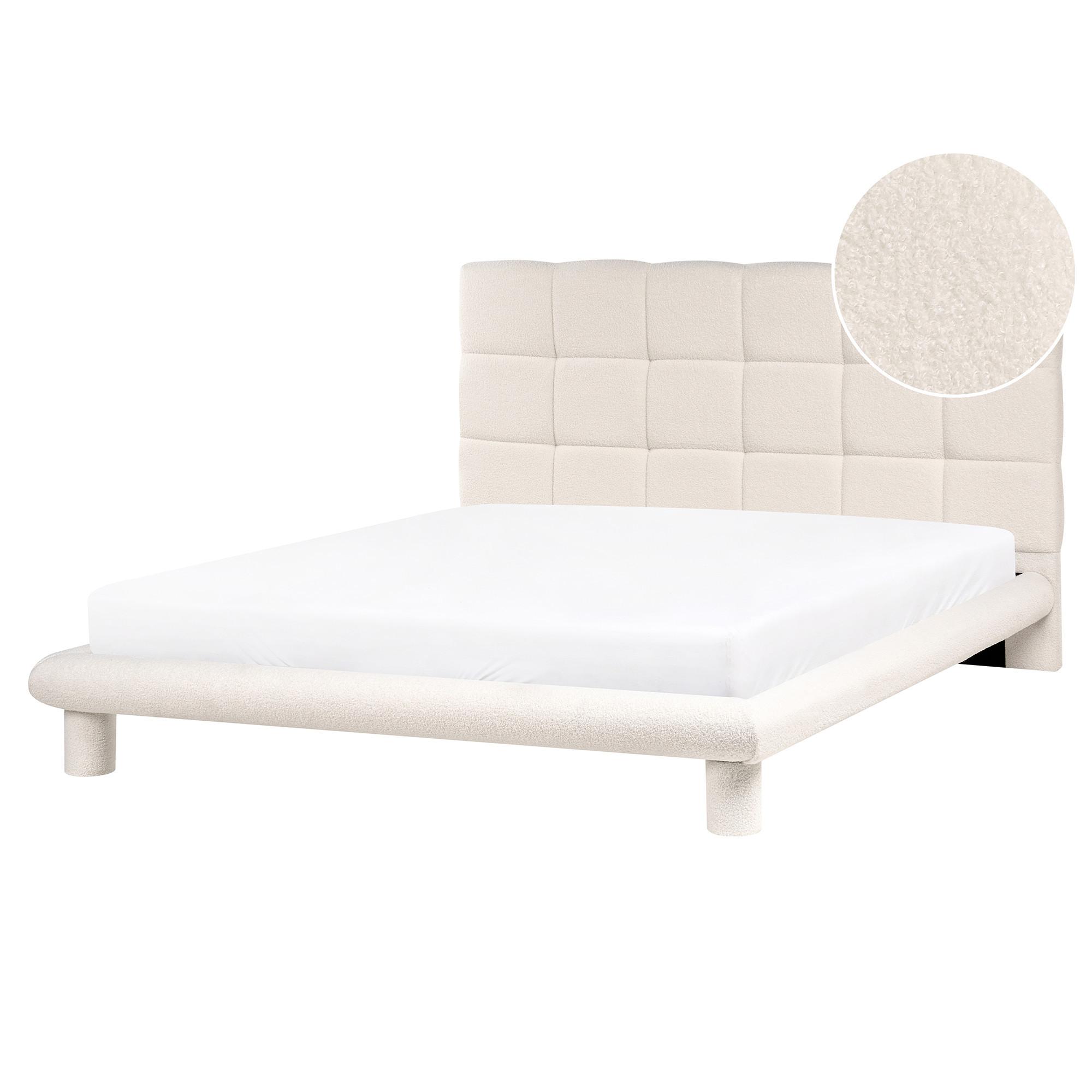 wohnli-moebel-suche-800001353281 Wohnli Möbelsuche - BETT mit Lattenrost 160/200 cm Cremeweiß Cressat