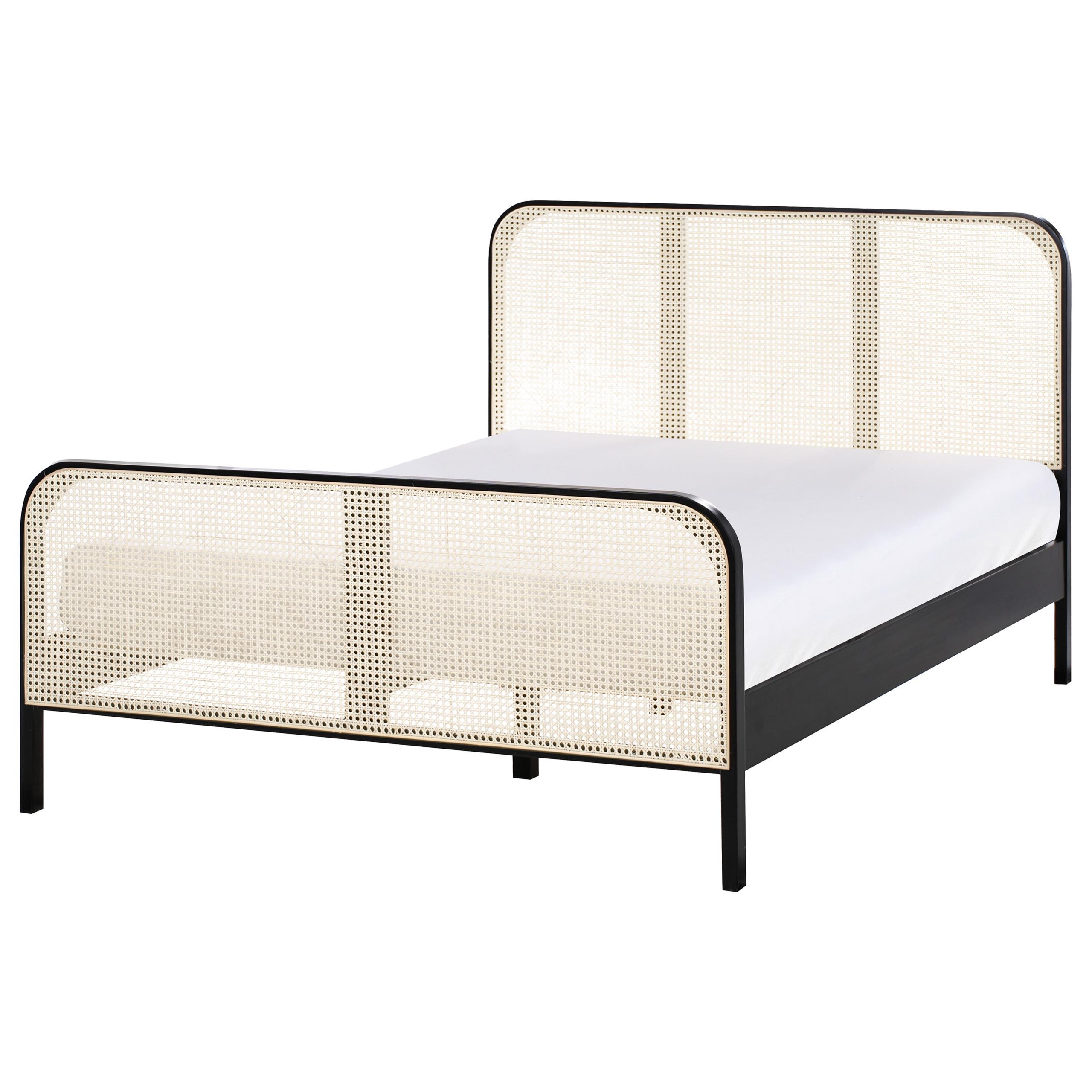 Wohnli Möbelsuche - BETT mit Lattenrost 140/200 cm Hellbraun Gonfaron